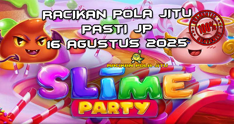Slime ceria Slime Party dengan Free Spins untuk Racikan Pola Jitu Slime Party di Rajaslot 16 Agustus 2025.