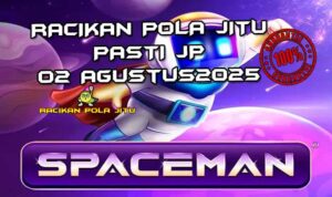 Astronot Spaceman dengan pengali 5x di Racikan Pola Jitu 2 Agustus 2025.