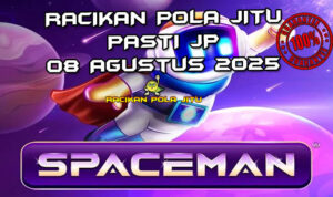 Astronot Spaceman dengan Crash Mechanic untuk Racikan Pola Jitu 8 Agustus 2025.