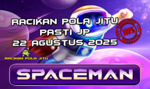Astronot Spaceman dengan Cashout untuk Racikan Pola Jitu Spaceman di Rajaslot 22 Agustus 2025.