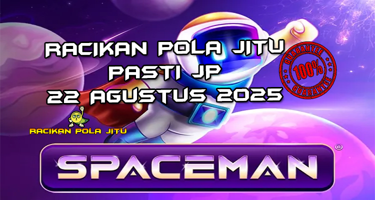 Astronot Spaceman dengan Cashout untuk Racikan Pola Jitu Spaceman di Rajaslot 22 Agustus 2025.
