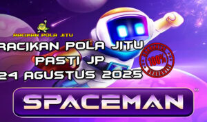 Astronot Spaceman dengan Cashout untuk Racikan Pola Jitu Spaceman di Rajaslot 24 Agustus 2025.