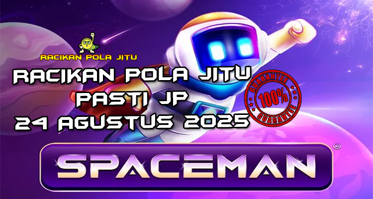 Astronot Spaceman dengan Cashout untuk Racikan Pola Jitu Spaceman di Rajaslot 24 Agustus 2025.