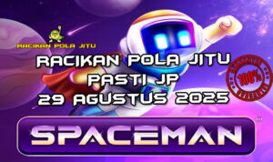 Astronot Spaceman dengan Cashout untuk Racikan Pola Jitu Spaceman di Rajaslot 29 Agustus 2025.