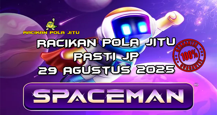 Astronot Spaceman dengan Cashout untuk Racikan Pola Jitu Spaceman di Rajaslot 29 Agustus 2025.