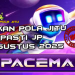 Astronot Spaceman dengan Cashout untuk Racikan Pola Jitu Spaceman di Rajaslot 30 Agustus 2025.