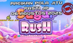 Dunia permen Sugar Rush dengan Tumble untuk Racikan Pola Jitu 6 Agustus 2025.
