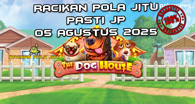 Anjing ceria di The Dog House dengan Sticky Wilds untuk Racikan Pola Jitu 5 Agustus 2025.