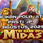 Tangan emas The Hand of Midas dengan Free Spins untuk Racikan Pola Jitu di Rajaslot 13 Agustus 2025.