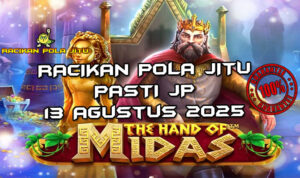 Tangan emas The Hand of Midas dengan Free Spins untuk Racikan Pola Jitu di Rajaslot 13 Agustus 2025.