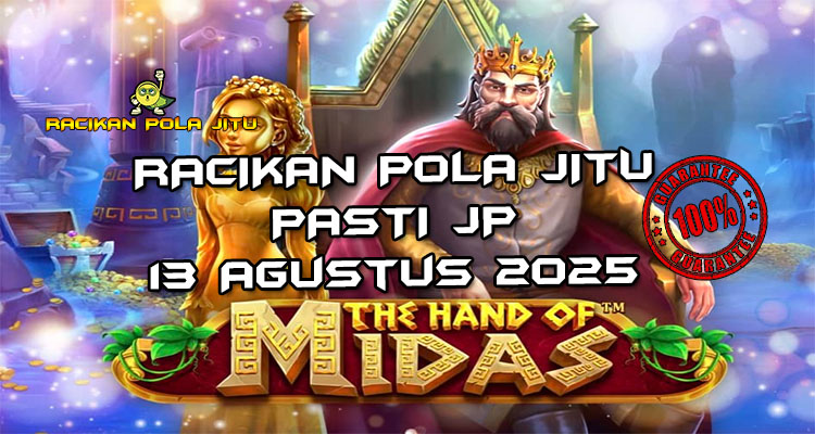 Tangan emas The Hand of Midas dengan Free Spins untuk Racikan Pola Jitu di Rajaslot 13 Agustus 2025.