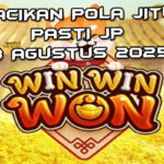 Anjing keberuntungan Win Win Won dengan Free Spins untuk Racikan Pola Jitu di Rajaslot 13 Agustus 2025.