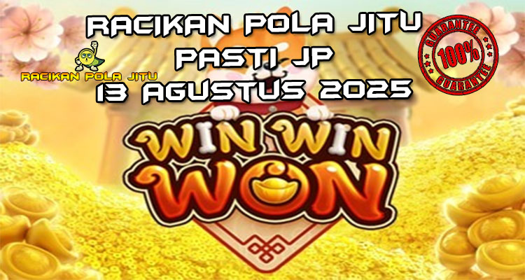 Anjing keberuntungan Win Win Won dengan Free Spins untuk Racikan Pola Jitu di Rajaslot 13 Agustus 2025.