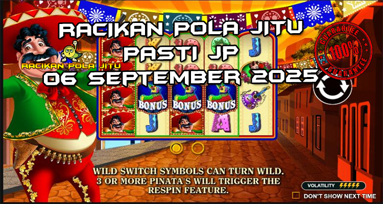 Tabel strategi Racikan Pola Jitu Big Juan di Rajaslot 5 September 2025 dengan pola taruhan mariachi.