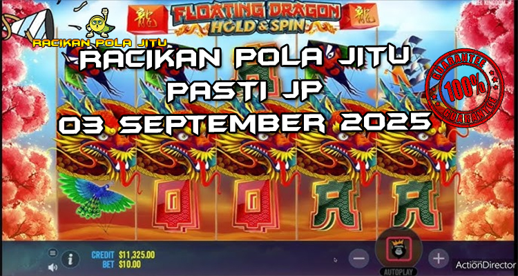 Tabel strategi Racikan Pola Jitu Floating Dragon di Rajaslot 3 September 2025 dengan pola taruhan lentera emas.