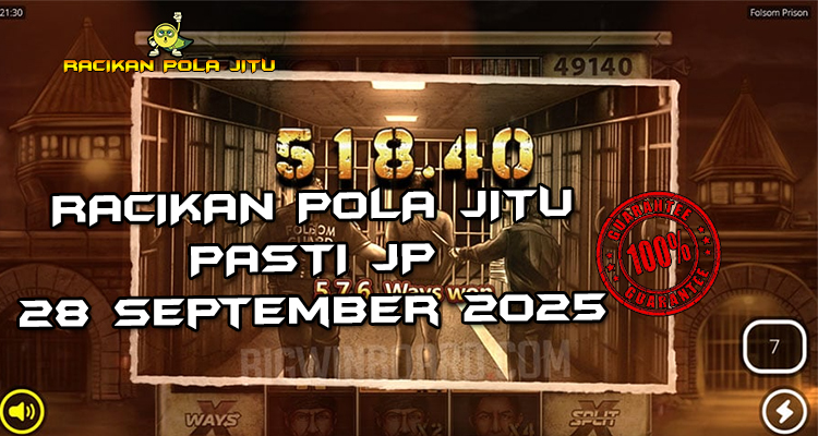 Tabel strategi Racikan Pola Jitu Rajaslot Game Folsom Prison 28 September 2025 dengan pola taruhan penjara keras.