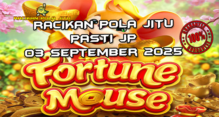 Tikus emas Fortune Mouse dengan Free Spins untuk Racikan Pola Jitu Fortune Mouse di Rajaslot 3 September 2025.