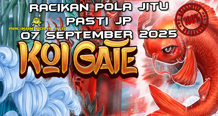 Ikan koi Koi Gate dengan Free Spins untuk Racikan Pola Jitu Koi Gate di Rajaslot 7 September 2025.