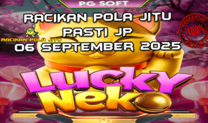 Kucing maneki-neko Lucky Neko dengan Free Spins untuk Racikan Pola Jitu Lucky Neko di Rajaslot 5 September 2025.