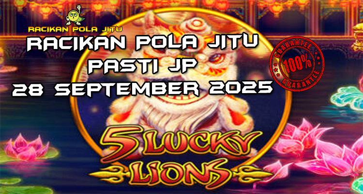Savana 5 Lucky Lions dengan Free Spins untuk Racikan Pola Jitu Rajaslot Game 5 Lucky Lions 28 September 2025.