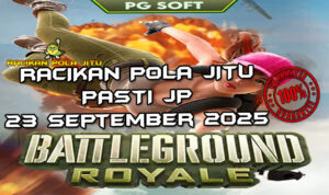 Medan perang Battleground Royale dengan Free Spins untuk Racikan Pola Jitu Rajaslot Game Battleground Royale 22 September 2025.