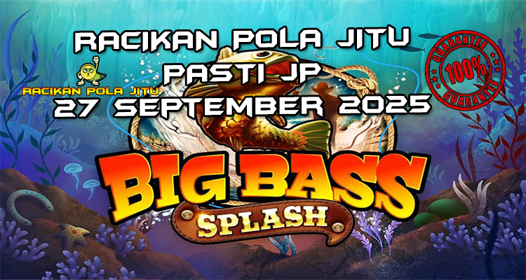 Danau Big Bass Splash dengan Free Spins untuk Racikan Pola Jitu Rajaslot Game Big Bass Splash 27 September 2025.
