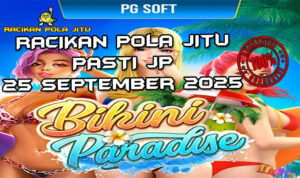 Pantai tropis Bikini Paradise dengan Free Spins untuk Racikan Pola Jitu Rajaslot Game Bikini Paradise 25 September 2025.