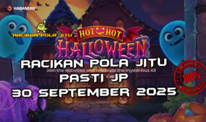 Rumah berhantu Hot Hot Halloween dengan Free Spins untuk Racikan Pola Jitu Rajaslot Game Hot Hot Halloween 30 September 2025.