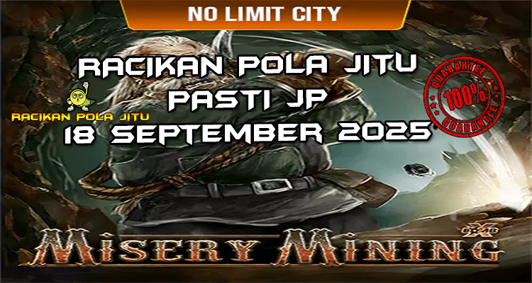Tambang kelam Misery Mining dengan Lucky Wagon Spins untuk Racikan Pola Jitu Rajaslot Game Misery Mining 18 September 2025.