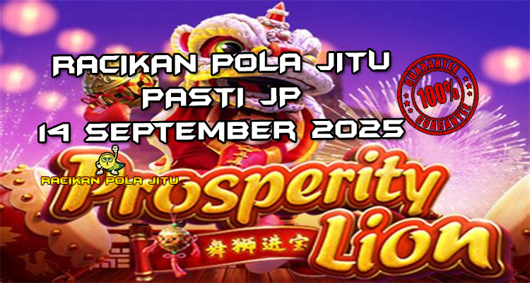 Singa emas Prosperity Lion dengan Lion Dance untuk Racikan Pola Jitu Rajaslot Game Prosperity Lion 13 September 2025.