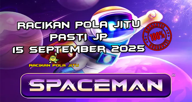 Pesawat Spaceman dengan Cashout untuk Racikan Pola Jitu Rajaslot Game Spaceman 15 September 2025.
