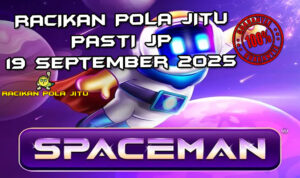 Galaksi Spaceman dengan cash out untuk Racikan Pola Jitu Rajaslot Game Spaceman 19 September 2025.