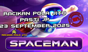 Petualangan luar angkasa Spaceman dengan Cashout untuk Racikan Pola Jitu Rajaslot Game Spaceman 23 September 2025.