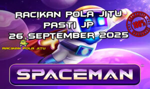 Galaksi Spaceman dengan Cashout untuk Racikan Pola Jitu Rajaslot Game Spaceman 26 September 2025.