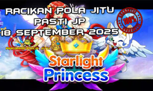 Kastel kosmik Starlight Princess dengan Free Spins untuk Racikan Pola Jitu Rajaslot Game Starlight Princess 18 September 2025.