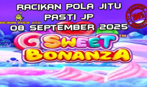 Permen lolipop Sweet Bonanza dengan Free Spins untuk Racikan Pola Jitu Rajaslot Game Sweet Bonanza 8 September 2025.