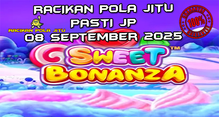 Permen lolipop Sweet Bonanza dengan Free Spins untuk Racikan Pola Jitu Rajaslot Game Sweet Bonanza 8 September 2025.