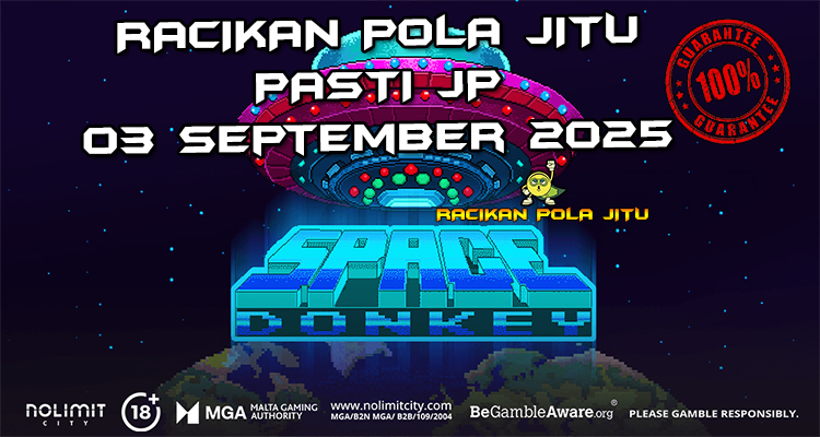 Monyet astronot Space Donkey dengan Free Spins untuk Racikan Pola Jitu Space Donkey di Rajaslot 3 September 2025.