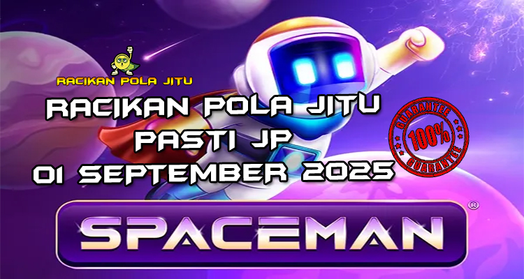 Kapsul Spaceman dengan Cashout untuk Racikan Pola Jitu Spaceman di Rajaslot 1 September 2025.