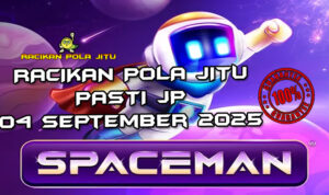Astronot Spaceman dengan Cashout untuk Racikan Pola Jitu Spaceman di Rajaslot 4 September 2025.
