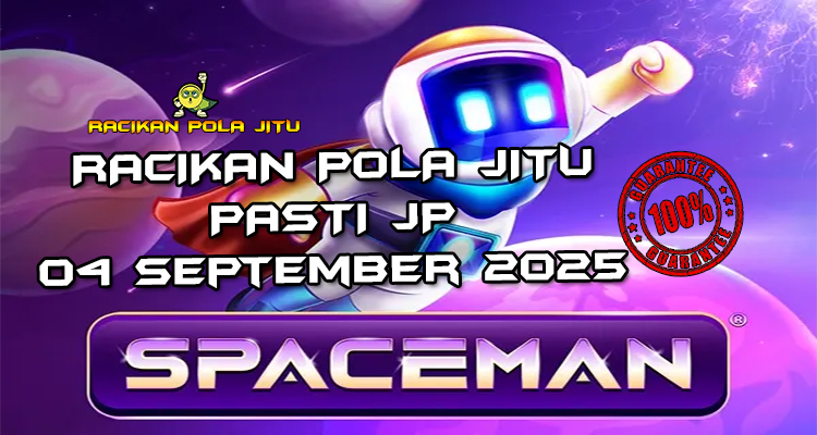 Astronot Spaceman dengan Cashout untuk Racikan Pola Jitu Spaceman di Rajaslot 4 September 2025.