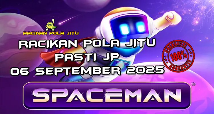 Astronot Spaceman dengan Cashout untuk Racikan Pola Jitu Spaceman di Rajaslot 6 September 2025.