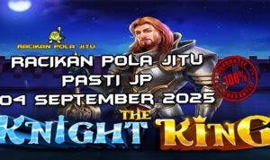 Ksatria The Knight King dengan Free Spins untuk Racikan Pola Jitu The Knight King di Rajaslot 4 September 2025.