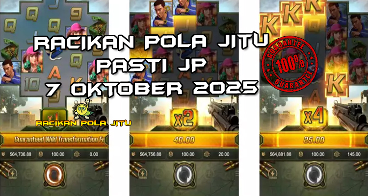 Tabel strategi Racikan Pola Jitu Rajaslot Game Battleground Royale 7 Oktober 2025 dengan pola medan tempur.