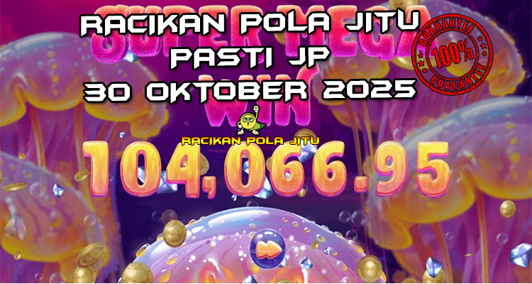Tabel strategi Racikan Pola Jitu Rajaslot Game Jellyfish Flow 30 Oktober 2025 dengan pola ubur-ubur mengalir.
