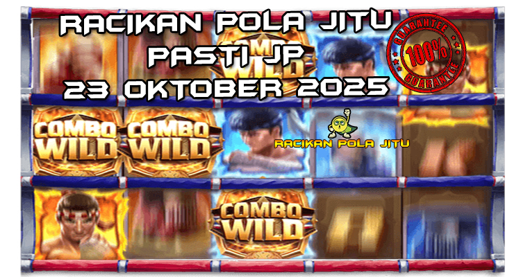 Tabel strategi Racikan Pola Jitu Rajaslot Game Muay Thai Champion 23 Oktober 2025 dengan pola ring tinju.
