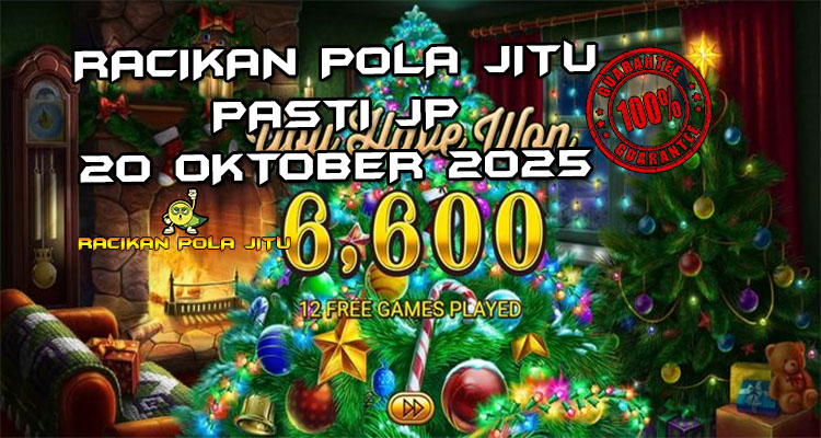 Tabel strategi Racikan Pola Jitu Rajaslot Game Santa’s Village 20 Oktober 2025 dengan pola desa Natal.