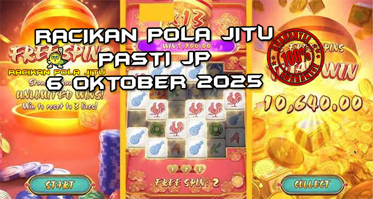 Tabel strategi Racikan Pola Jitu Rajaslot Game Win Win Fish Prawn Crab 6 Oktober 2025 dengan pola lautan ikan.