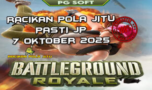 Medan perang Battleground Royale dengan Free Spins untuk Racikan Pola Jitu Rajaslot Game Battleground Royale 7 Oktober 2025.