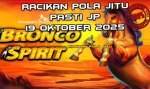 Petualangan Koboi Epik Rajaslot 2025 Padang koboi Bronco Spirit untuk Racikan Pola Jitu Rajaslot Game Bronco Spirit 19 Oktober 2025.